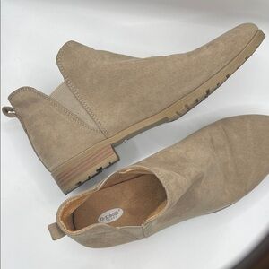 Dr. Scholl's Women's Suede Ankle Booties - Tan